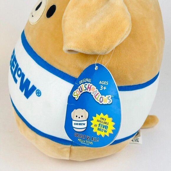 Squishmallow 8" Five Below Spencer Dog Excellent Used Condition 🐶💗 - Picture 5 of 6